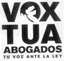 VOX TUA ABOGADOS TU VOZ ANTE LA LEY
