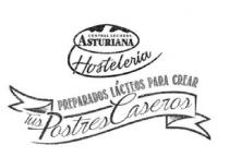 CENTRAL LECHERA ASTURIANA HOSTELERIA PREPARADOS LACTEOS PARA CREAR TUS POSTRES CASEROS