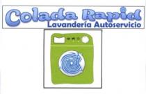 COLADA RAPID LAVANDERIA AUTOSERVICIO