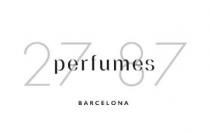 27 87 PERFUMES BARCELONA