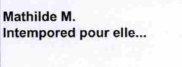 MATHILDE M. INTEMPORED POUR ELLE.