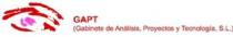 GAPT (GABINETE DE ANALISIS, PROYECTOS Y TECNOLOGIA, S.L