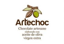 ARTECHOC CHOCOLATE ARTESANO ELABORADO CON ACEITE DE OLIVA VIRGEN EXTRA