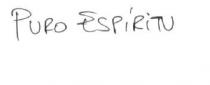 PURO ESPIRITU