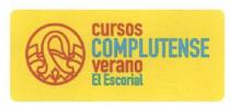 CURSOS COMPLUTENSE VERANO EL ESCORIAL