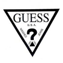 GUESS U.S.A WASHED JEANS 1201 1203