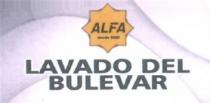 ALFA DESDE 2000 LAVADO DEL BULEVAR