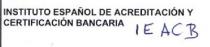 INSTITUTO ESPAÑOL DE ACREDITACION Y CERTIFICACION BANCARIA I E A C B