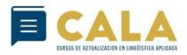 CALA CURSOS DE ACTUALIZACION EN LINGUISTICA APLICADA