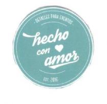 DETALLES PARA EVENTOS HECHOS CON AMOR EST. 2016