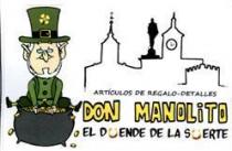 ARTICULOS DE REGALO-DETALLES DON MANOLITO EL DUENDE DE LA SUERTE