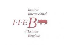 INSTITUT INTERNACIONAL I. I. E B D'ESTUDIS BORGIANS