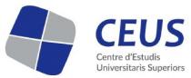 CEUS CENTRE D'ESTUDIS UNIVERSITARIS SUPERIORS