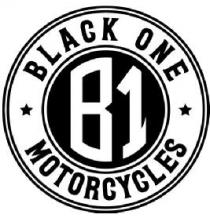 BLACK ONE B1 MOTORCYCLES