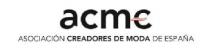 ACME ASOCIACION CREADORES DE MODA DE ESPAÑA