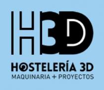 H3D HOSTELERIA 3D MAQUINARIA + PROYECTOS