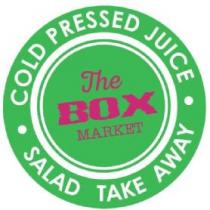 THE BOX MARKET COLD PRESSED JUICE SALAD TAKE AWAY