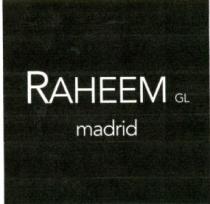 RAHEEM GL MADRID