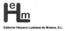 EHLM EDITORIAL HISPANO LUSITANA DE MUSICA, S.L.