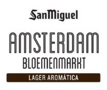 SANMIGUEL AMSTERDAM BLOEMENMARKT LAGER AROMATICA