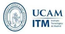 UNIVERSIDAD CATOLICA SAN ANTONIO IN LIBERTATEM VOCATI AÑO MCMXCVI UCAM ITM INSTITUTO TECNOLOGICO DE MADRID