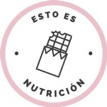 ESTO ES NUTRICIÓN