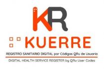 KR KUERRE REGISTRO SANITARIO DIGITAL POR CODIGOS QRU DE USUARIO DIGITAL HEALTH SERVICE REGISTER BY QRU USER CODES