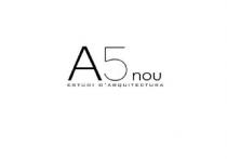 A5 nou ESTUDI D'ARQUITECTURA