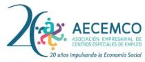 AECEMCO ASOCIACION EMPRESARIAL DE CENTROS ESPECIALES DE EMPLEO 20 AÑOS IMPULSANDO LA ECONOMIA SOCIAL