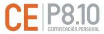 CE P8.10 CERTIFICACIÓN PERSONAL