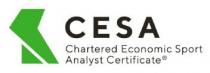 CESA Chartered Economic Sport Analyst Certificate