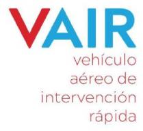 VAIR vehículo aéreo de intervención rápida