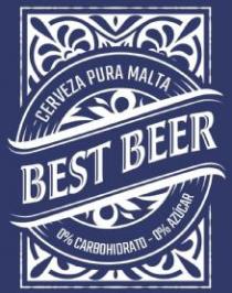 CERVEZA PURA MALTA BEST BEER 0% CARBOHIDRATO - 0% AZÚCAR