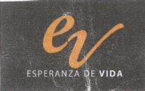 Ev esperanza de Vida
