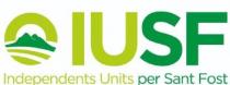 INDEPENDENTS UNITS PER SANT FOST IUSF
