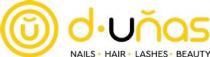 u d-uñas nails hair lashes beauty