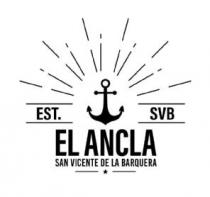 EL ANCLA SAN VICENTE DE LA BARQUERA EST. SVB