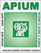 APIUM eros art solución bebible drinkable solution eros-art - sex-art PROMEFAR JP EROS-ART SL BARCELONA