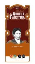 1921 EMBUTIDOS DE BELLOTA LA ABUELA FAUSTINA FAUSTINA GONZALEZ MARTIN ELABORADO POR