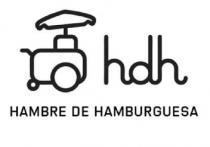 hdh HAMBRE DE HAMBURGUESA