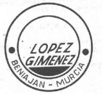 LOPEZ JIMENEZ, BENIAJAN, MURCIA.