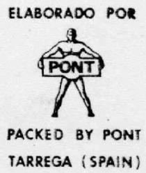 ELABORADO POR PONT PACKED BY PONT