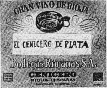 GRAN VINO DE RIOJA EL CENICERO DE PLATA BODEGAS RIOJANAS, S.A. CENICERO RIOJA (ESPAÑA)