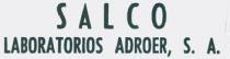 SALCO LABORATORIOS ADROER, S.A.