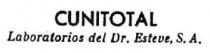 CUNITOTAL LABORATORIOS DEL DR. ESTEVE, S.A.