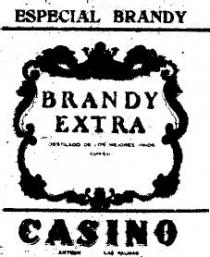 ESPECIAL BRANDY BRANDY EXTRA CASINO