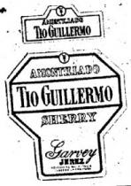 AMONTILLADO TIO GUILLERMO SHERRY GARVEY JEREZ BODEGAS DE SAN PATRICIO JEREZ DE LA FRONTERA.