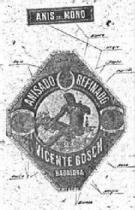 ANIS DEL MONO ANISADO REFINADO VICENTE BOSCH BADALONA