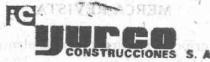 IJURCO CONSTRUCCIONES S A