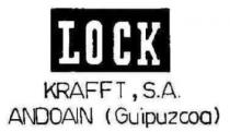 LOCK KRAFFT, S.A. ANDOAIN GUIPUZCOA